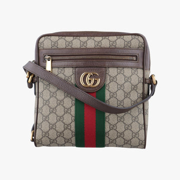 グッチ Gucci ショルダーバッグ レディース オフィディア ブラウン×グリーン×レッド PVCコーティングキャンバス×レザー 547926 G029349708