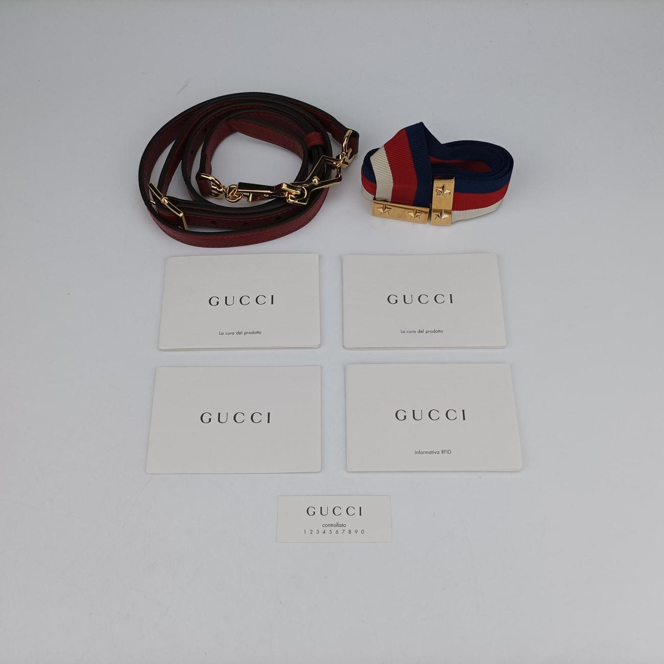 グッチ Gucci ショルダーバッグ レディース シルヴィ マルチカラー レザー 524405 H031367056