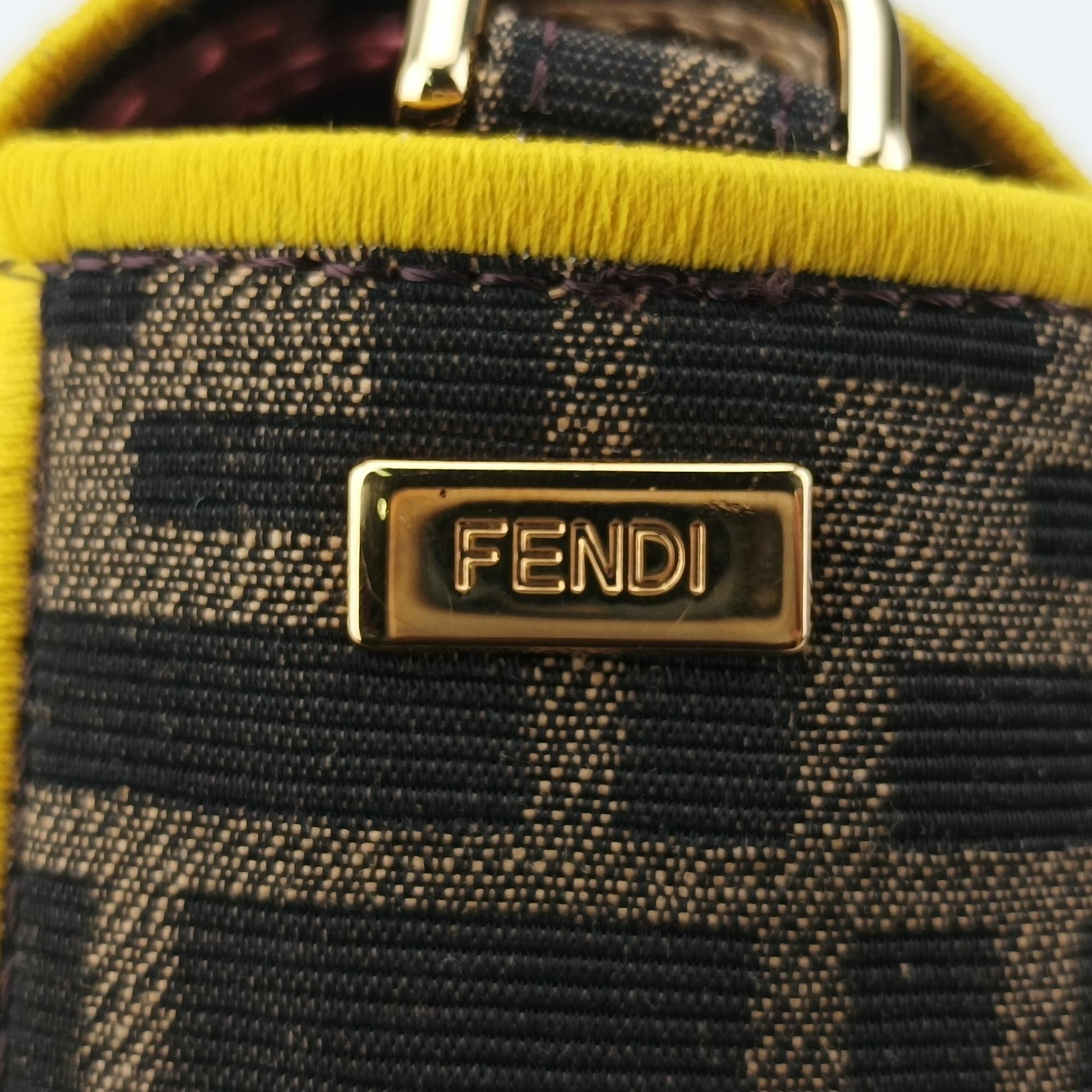 フェンディ Fendi ショルダーバッグ レディース マンマバケット マルチカラー ファブリック 8BR600-AF2T-218-10429