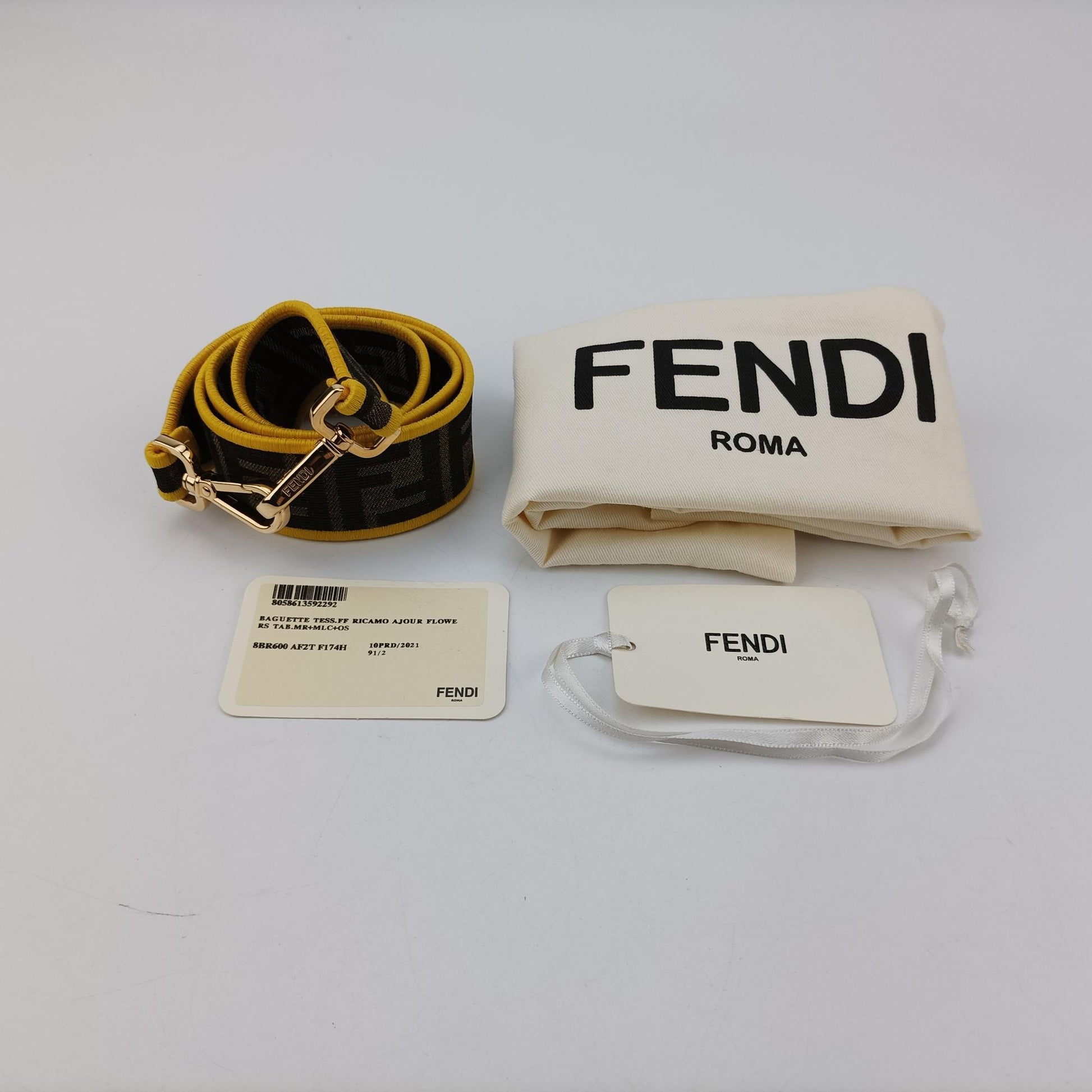 フェンディ Fendi ショルダーバッグ レディース マンマバケット マルチカラー ファブリック 8BR600-AF2T-218-10429