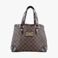 ルイヴィトン Louis Vuitton ハンドバッグ レディース ハムプステッドPM ブラウン ダミエキャンバス N51205 MI3008