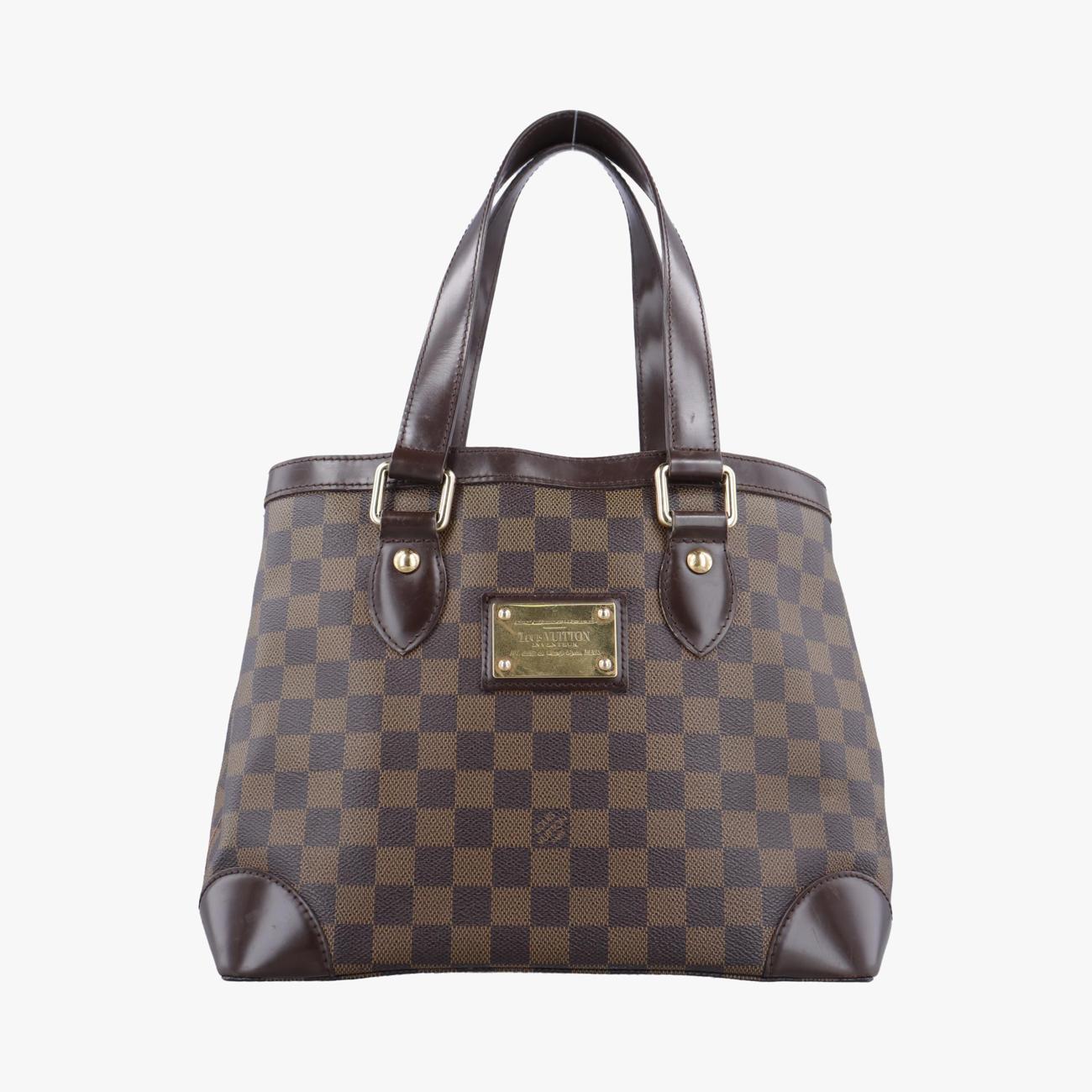 ルイヴィトン Louis Vuitton ハンドバッグ レディース ハムプステッドPM ブラウン ダミエキャンバス N51205 MI3008