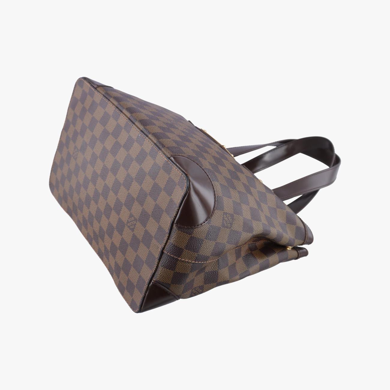 ルイヴィトン Louis Vuitton ハンドバッグ レディース ハムプステッドPM ブラウン ダミエキャンバス N51205 MI3008