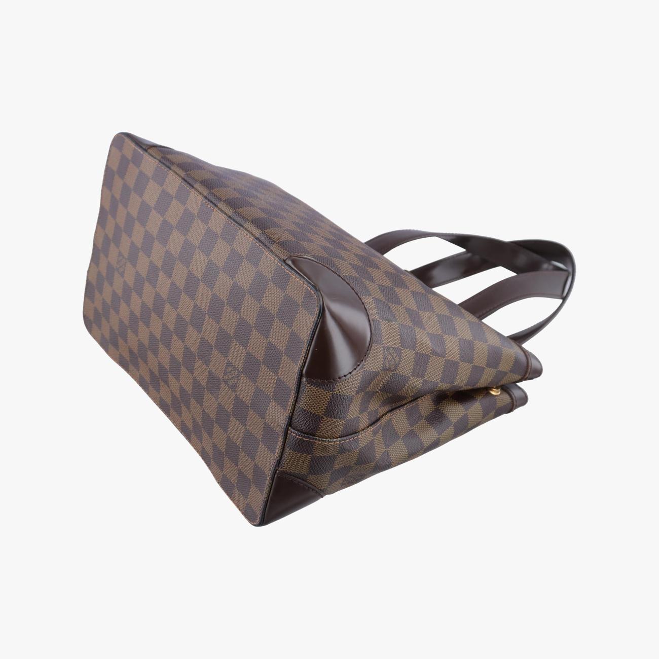 ルイヴィトン Louis Vuitton ハンドバッグ レディース ハムプステッドPM ブラウン ダミエキャンバス N51205 MI3008