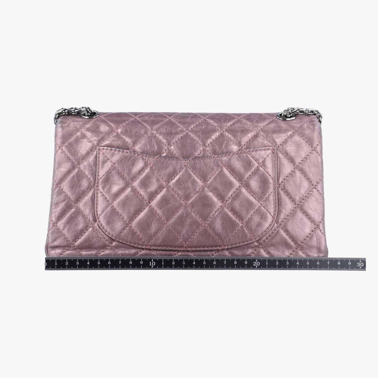 シャネル Chanel ショルダーバッグ レディース 2.55　マトラッセ パープル レザー A37587 12433095