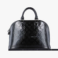 ルイヴィトン Louis Vuitton ハンドバッグ レディース アルマPM ブラック ヴェルニ M90061 SN4173