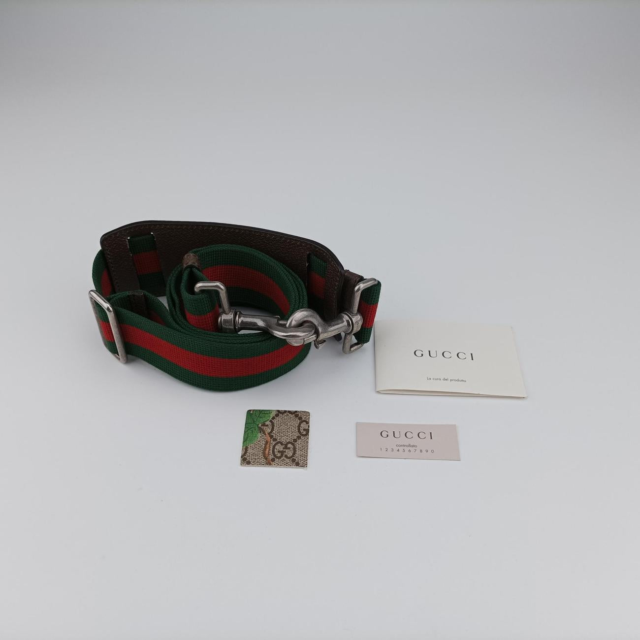 グッチ Gucci ボストンバッグ レディース グッチティアン グレー PVCコーティングキャンバス×レザー 406380 E019191661