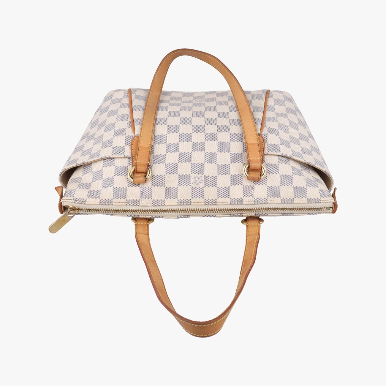 ルイヴィトン Louis Vuitton ショルダーバッグ レディース トータリーPM ホワイト ダミエキャンバス N51261 AR3079