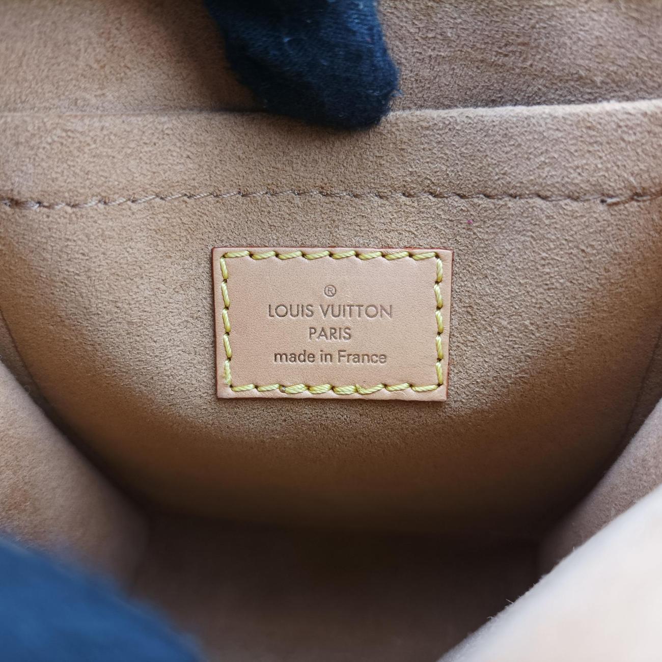 ルイヴィトン Louis Vuitton ショルダーバッグ レディース SINCE1854 プティット サックプラ 2020AW ブルー ファブリック M80288 SP4280