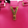 イヴサンローラン Yves saint Laurent ショルダーバッグ レディース Yライン　プチカバス ローズ レッド レザー 311210.527411