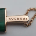 ブルガリ Bvlgari ネックレス レディース マラカイト ジェラーティ ダイヤモンド グリーン AU750 PZ17CC