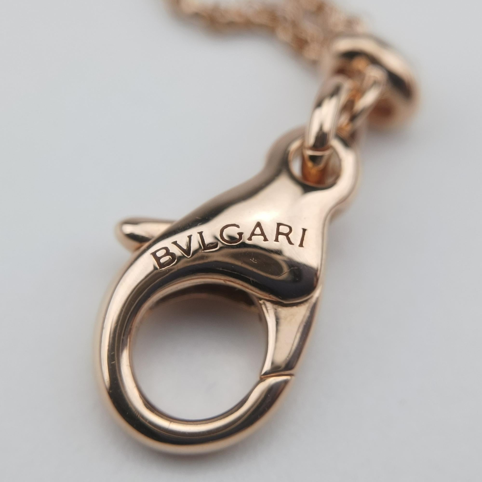 ブルガリ Bvlgari ネックレス レディース マラカイト ジェラーティ ダイヤモンド グリーン AU750 PZ17CC