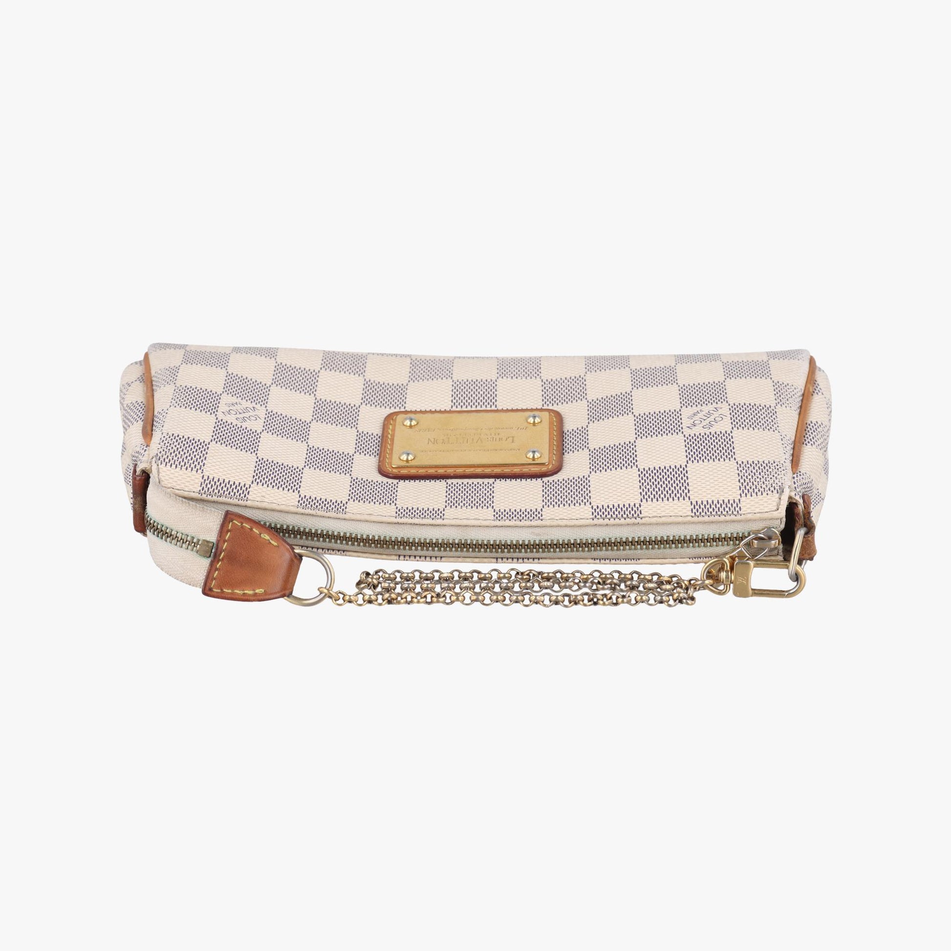 ルイヴィトン Louis Vuitton ショルダーバッグ レディース エヴァ ホワイト ダミエキャンバス N55214 SN0133