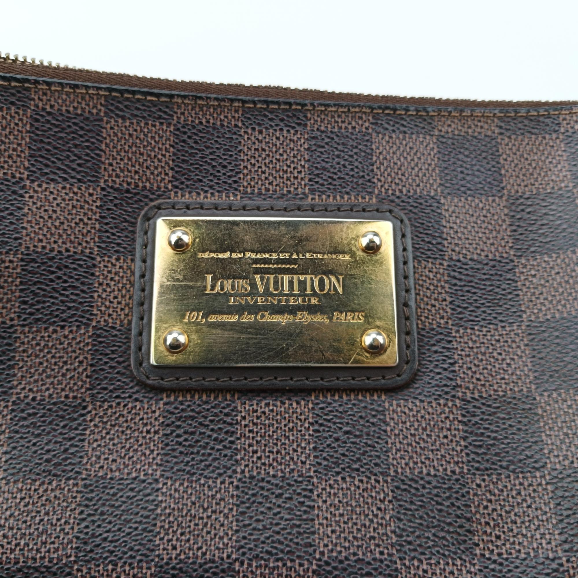 ルイヴィトン Louis Vuitton ショルダーバッグ レディース エヴァ ブラウン ダミエキャンバス N55213 DU1140