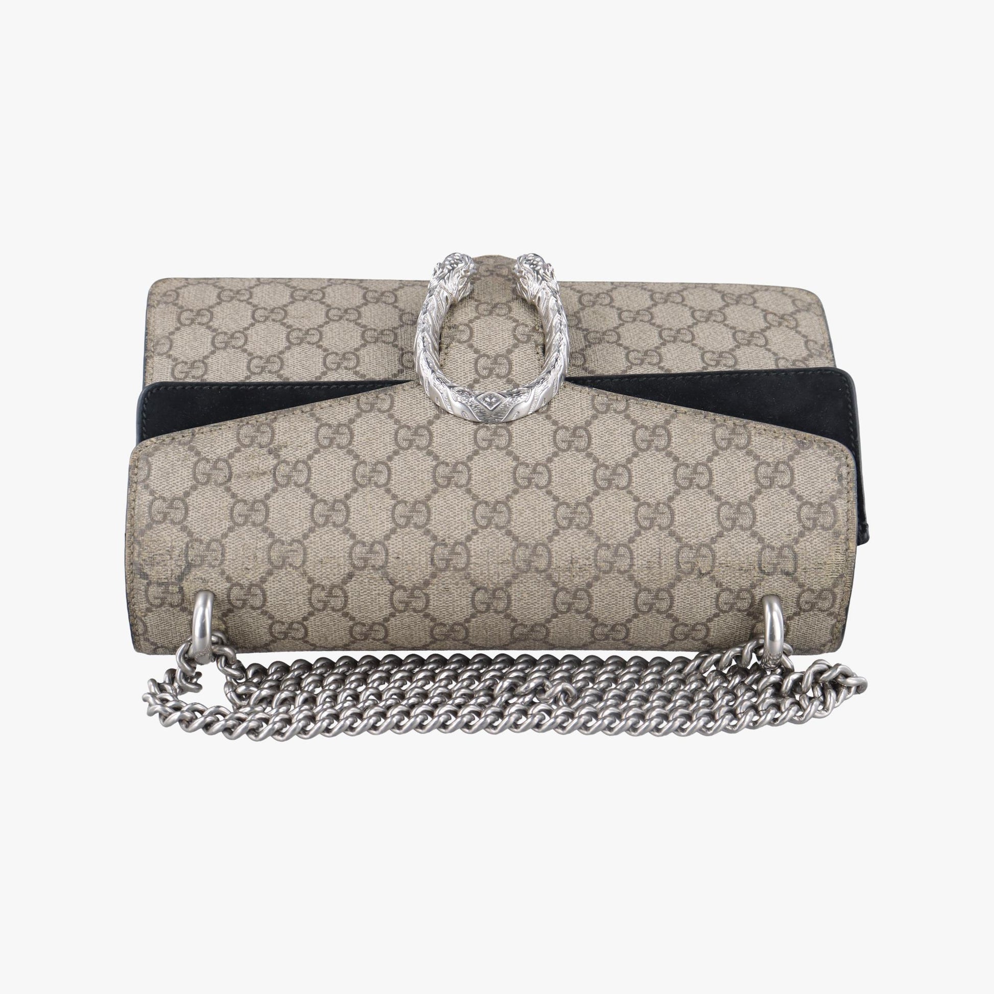 グッチ Gucci ショルダーバッグ レディース ディオニュソス グレー PVCコーティングキャンバス×スエード 400249 E019814843