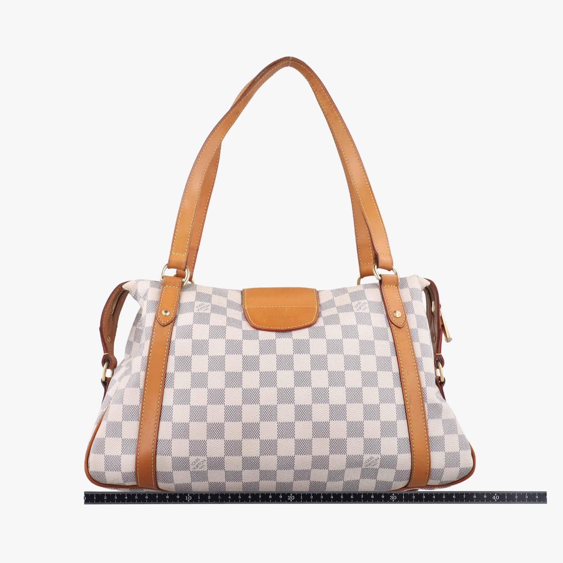 ルイヴィトン Louis Vuitton ショルダーバッグ レディース ストレーザPM ホワイト ダミエキャンバス N42220 FL2151