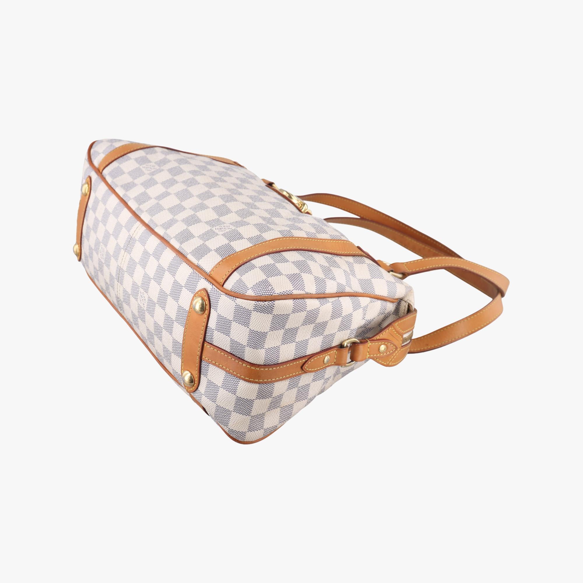 ルイヴィトン Louis Vuitton ショルダーバッグ レディース ストレーザPM ホワイト ダミエキャンバス N42220 FL2151