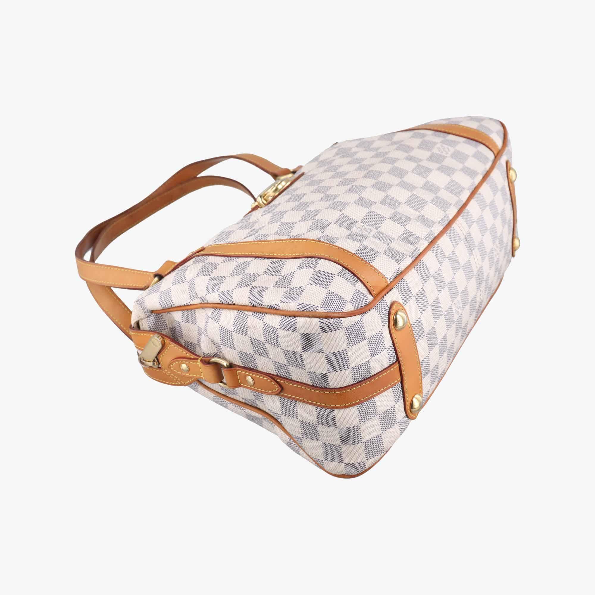 ルイヴィトン Louis Vuitton ショルダーバッグ レディース ストレーザPM ホワイト ダミエキャンバス N42220 FL2151