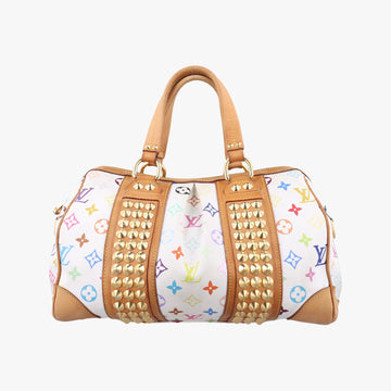 ルイヴィトン Louis Vuitton ハンドバッグ レディース コートニーMM ホワイト モノグラム マルチカラー M45641