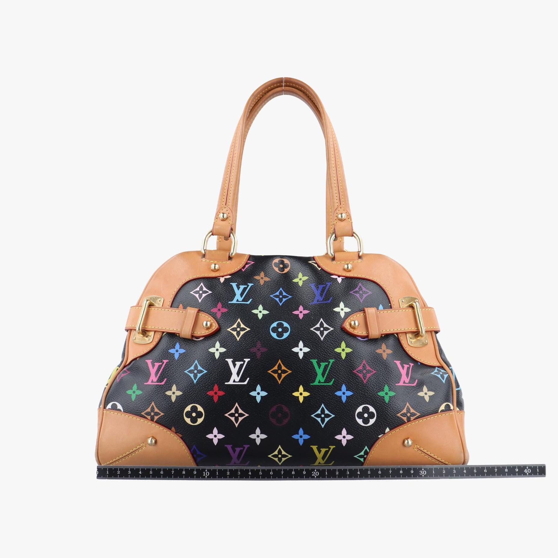 ルイヴィトン Louis Vuitton ショルダーバッグ レディース クラウディア ブラック モノグラム マルチカラー M40194 CE4151