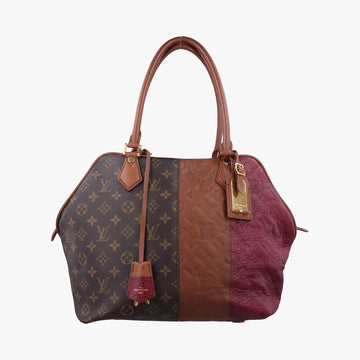 ルイヴィトン Louis Vuitton ショルダーバッグ レディース ブロックス トート マルチカラー モノグラムキャンバス×カーフレザー M40503 AR1171