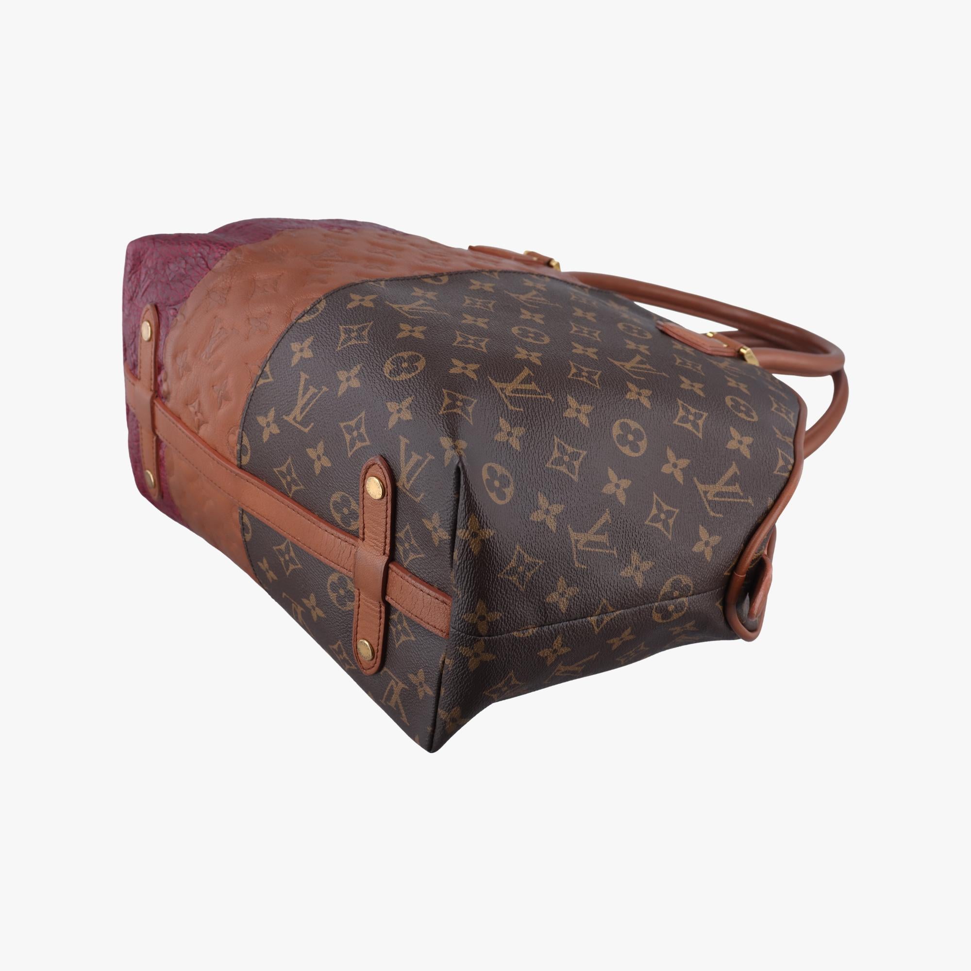 ルイヴィトン Louis Vuitton ショルダーバッグ レディース ブロックス トート マルチカラー モノグラムキャンバス×カーフレザー M40503 AR1171