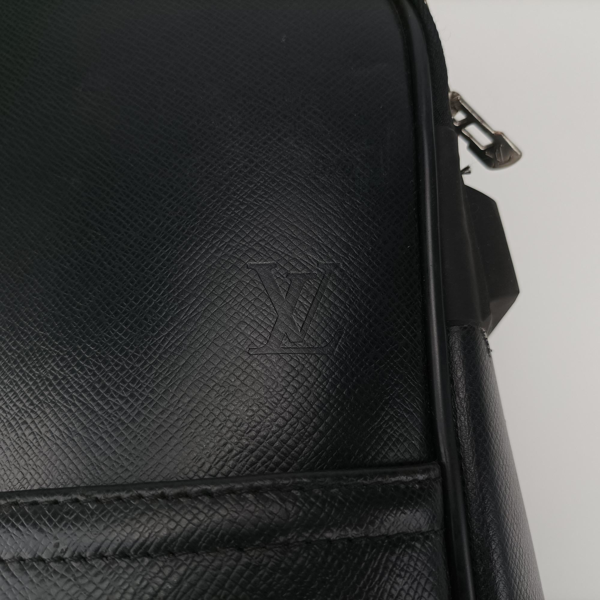 ルイヴィトン Louis Vuitton 旅行用バッグ/キャリーバッグ レディース ペガス55 ブラック タイガ レザー M23312 SP2068