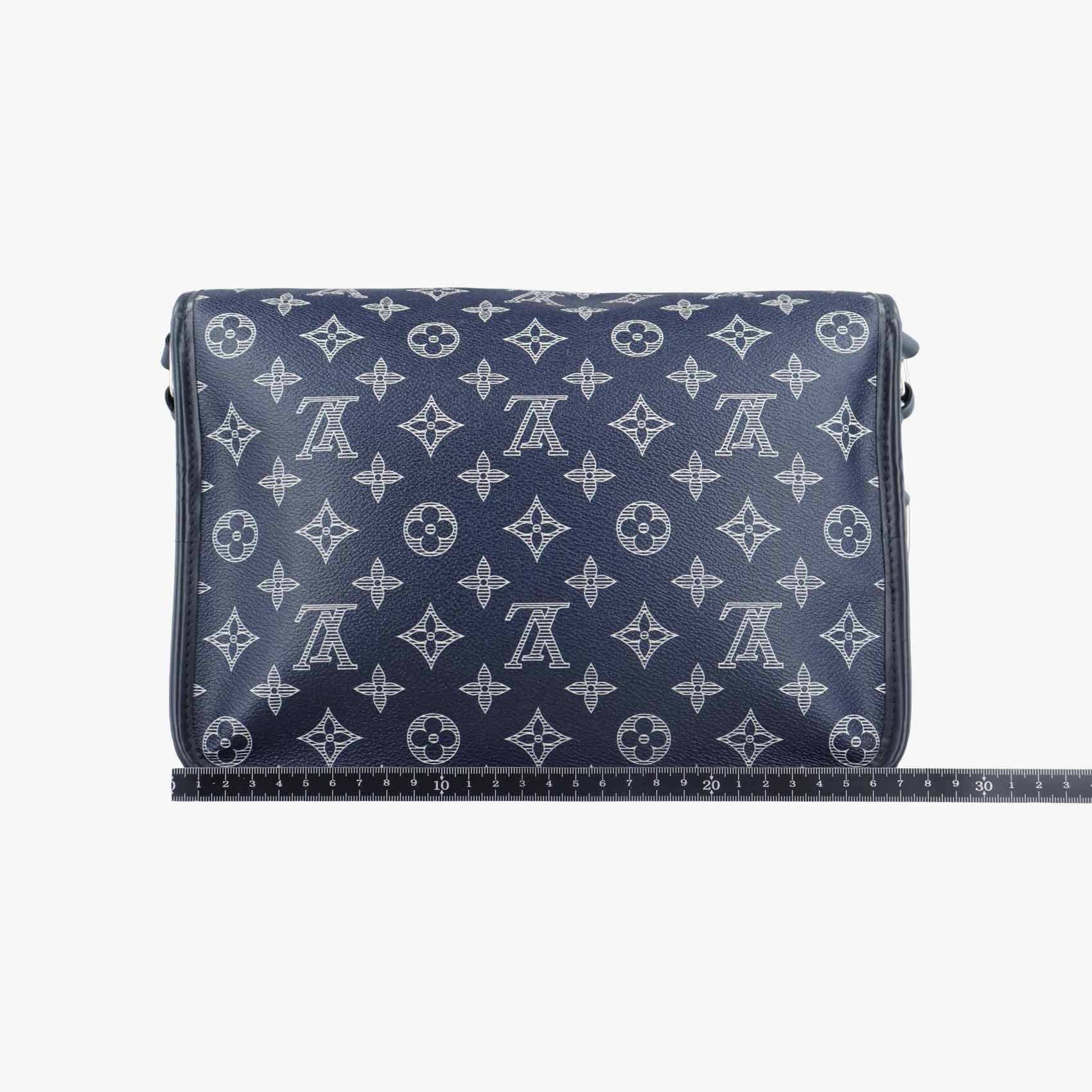 ルイヴィトン Louis Vuitton ショルダーバッグ レディース メッセンジャー PM ブルー モノグラム サバンナ M54248 ICチップ