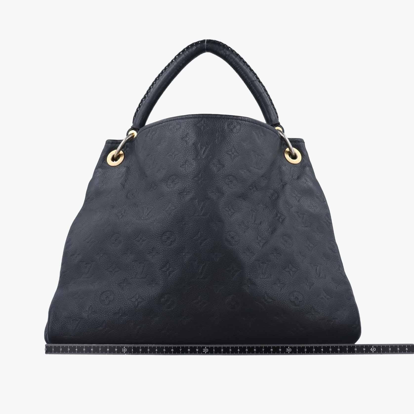 ルイヴィトン Louis Vuitton ハンドバッグ レディース アーツィーMM ブルーブラック モノグラム アンプラント M93448 CR2141