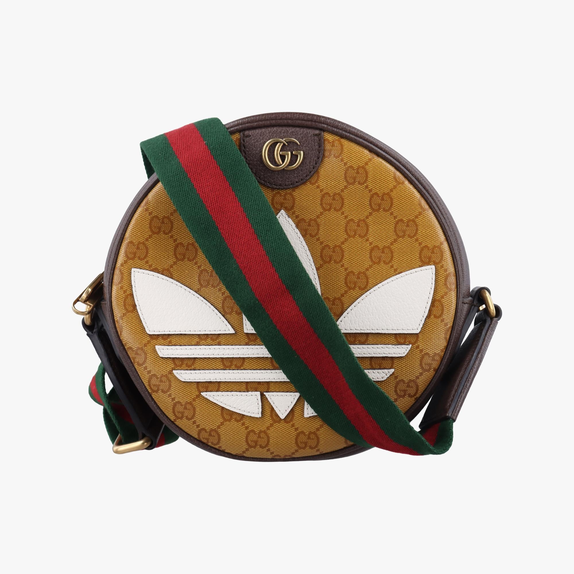 グッチ Gucci ショルダーバッグ レディース アディダス コラボ オフィディア マルチカラー レザー×PVCコーティングキャンバス 702640 G037901871