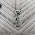 イヴサンローラン Yves saint Laurent ショルダーバッグ レディース グレー PMR428056.0716