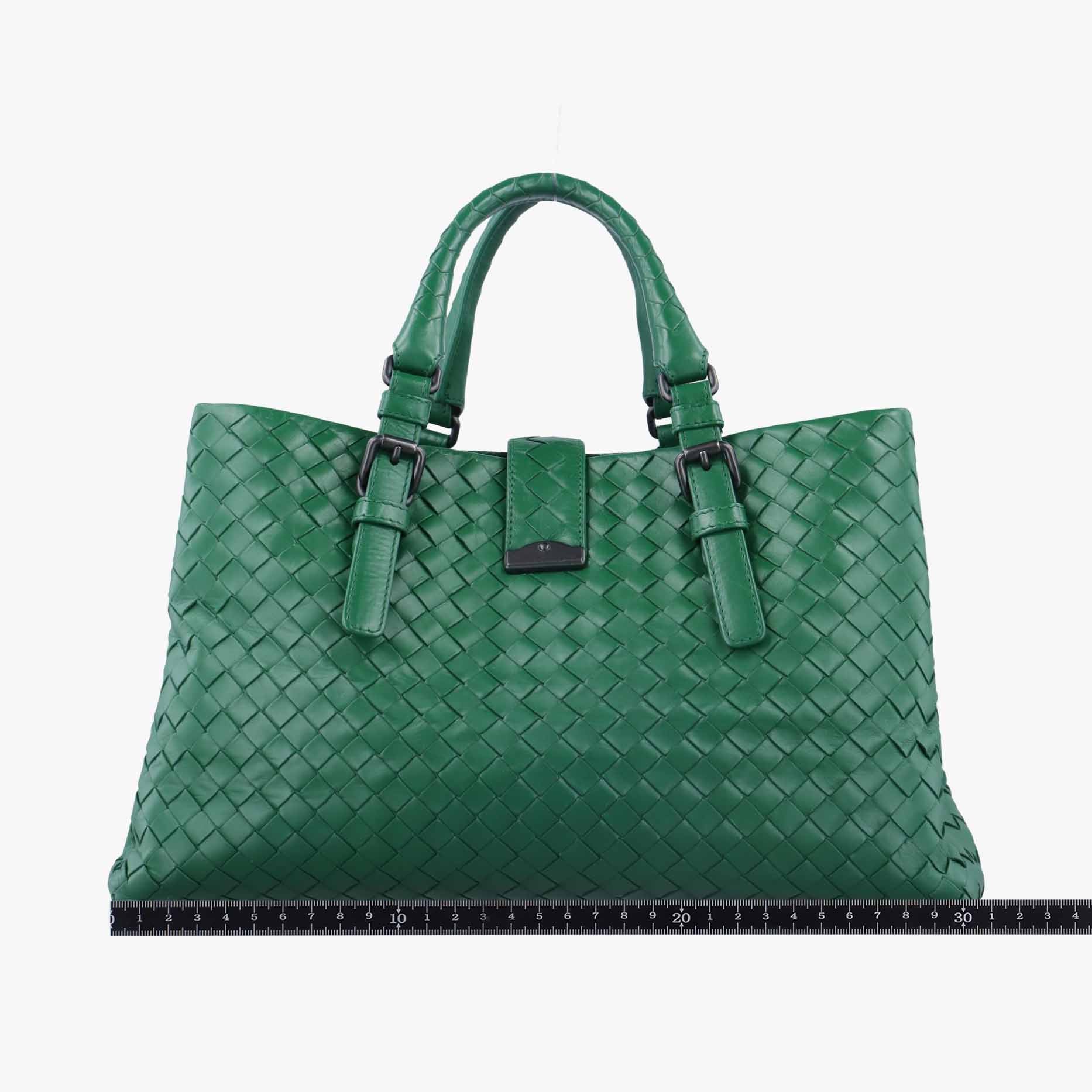 ボッテガヴェネタ Bottega Veneta ショルダーバッグ レディース ローマ イントレチャート グリーン ラムスキン B04733960C