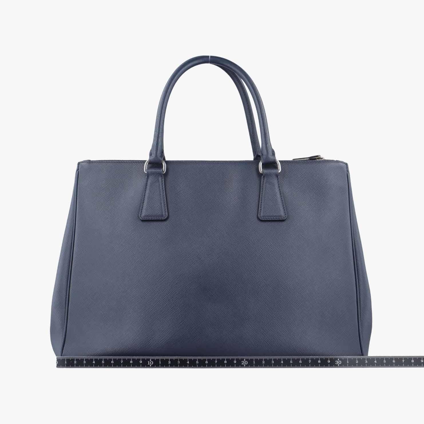 プラダ Prada ショルダーバッグ レディース ガレリア ブルーブラック サフィアーノレザー BN2274 103