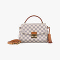 ルイヴィトン Louis Vuitton ショルダーバッグ レディース クロワゼット ホワイト ダミエキャンバス N41581 TR2107