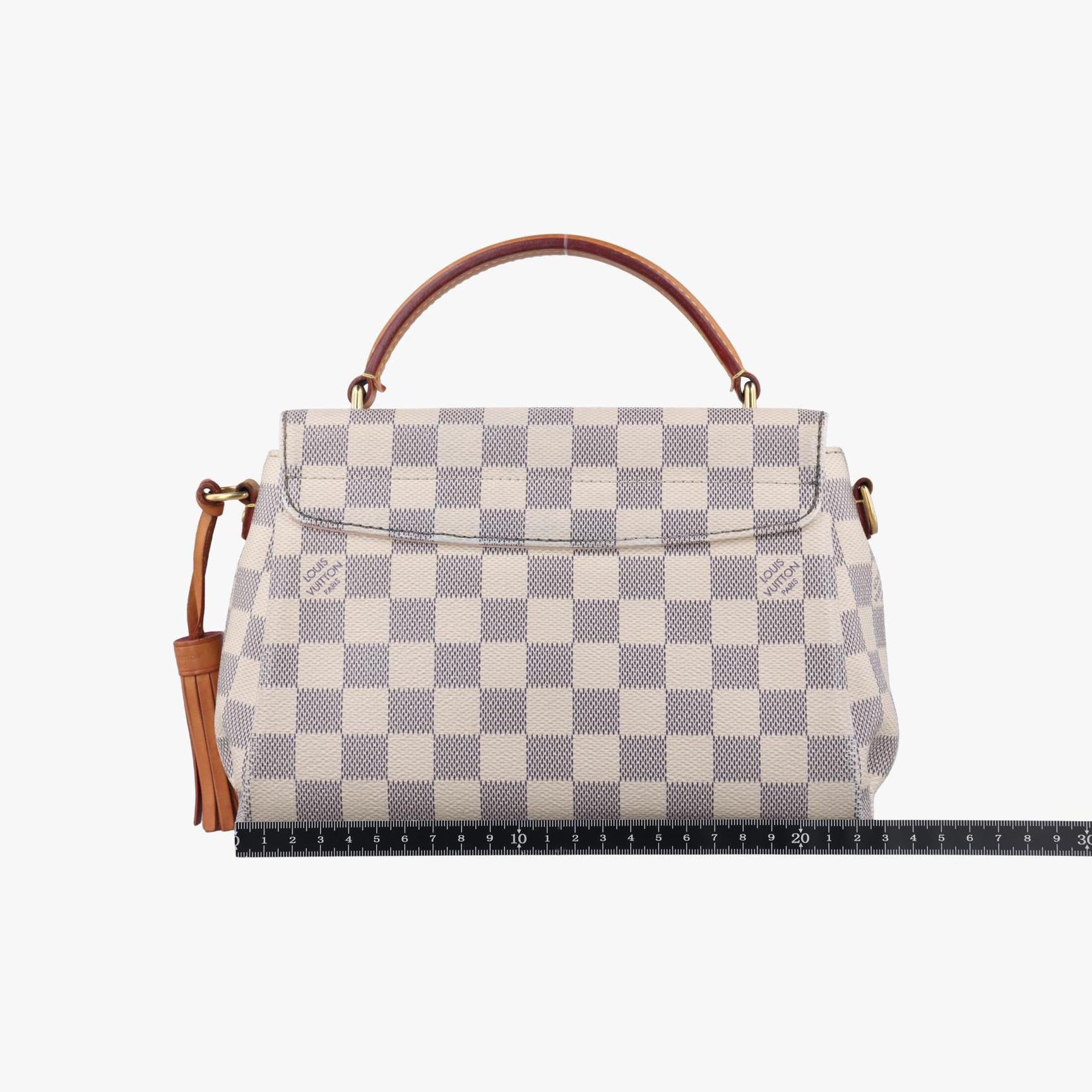 ルイヴィトン Louis Vuitton ショルダーバッグ レディース クロワゼット ホワイト ダミエキャンバス N41581 TR2107