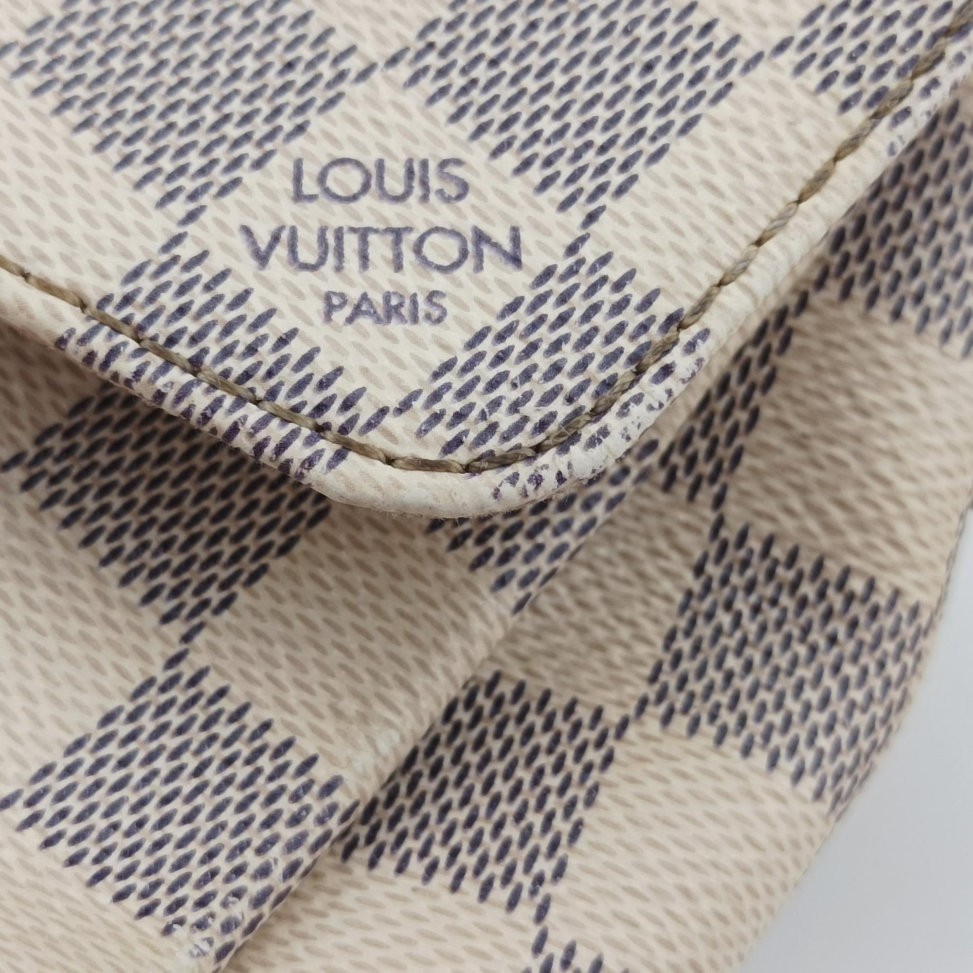 ルイヴィトン Louis Vuitton ショルダーバッグ レディース クロワゼット ホワイト ダミエキャンバス N41581 TR2107