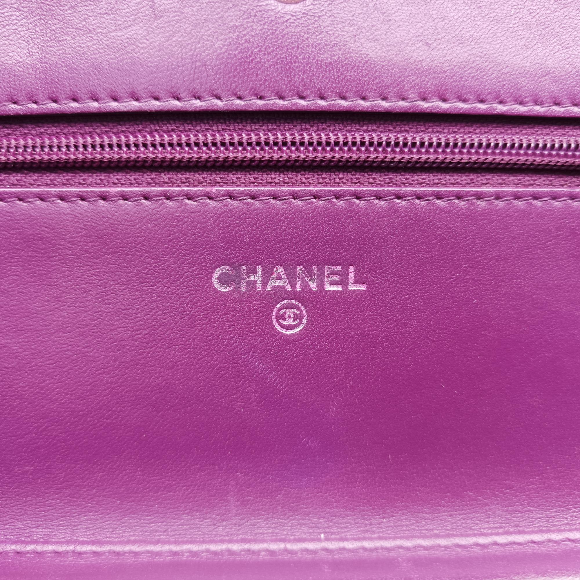 シャネル Chanel ショルダーバッグ レディース パープル A80287 21075896