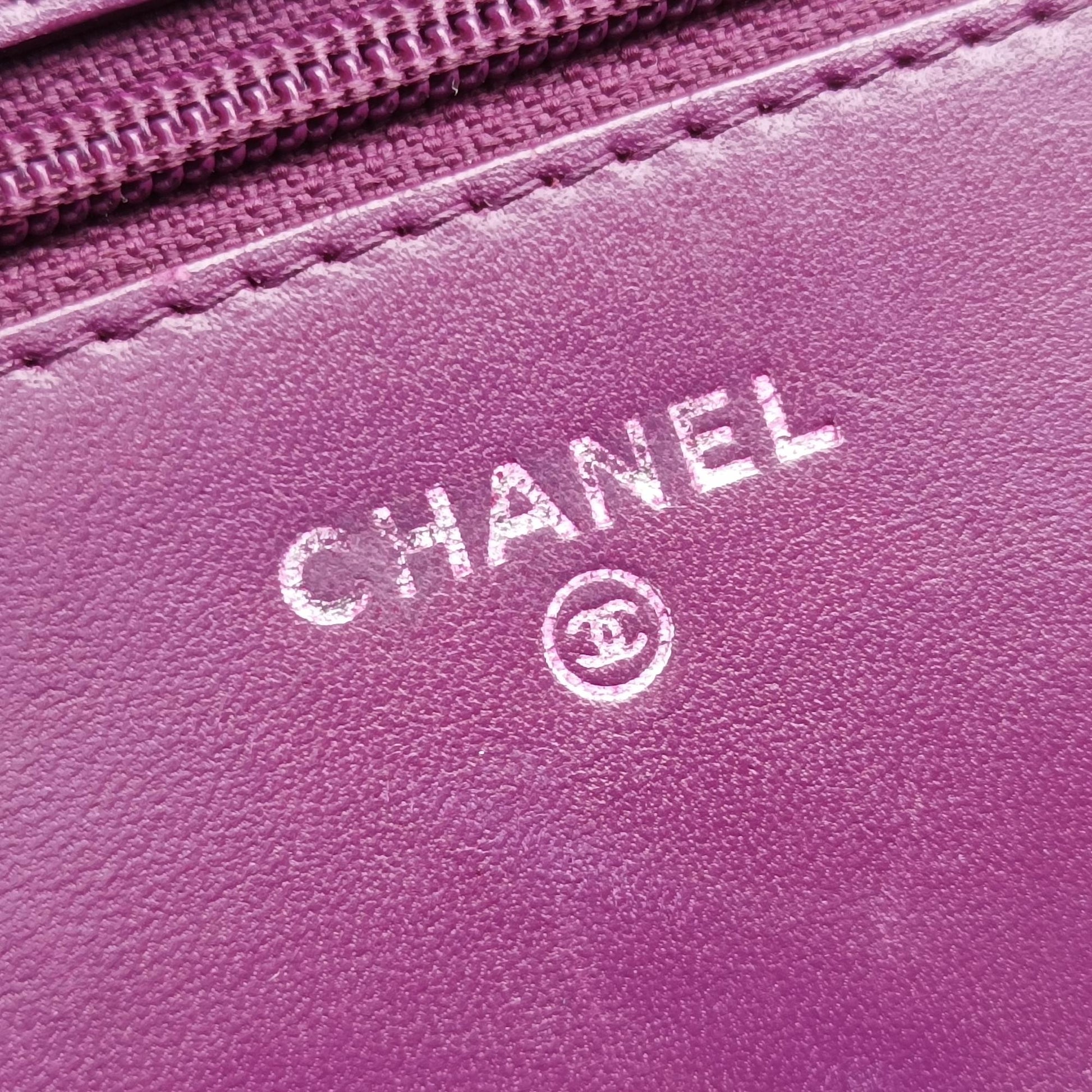 シャネル Chanel ショルダーバッグ レディース パープル A80287 21075896