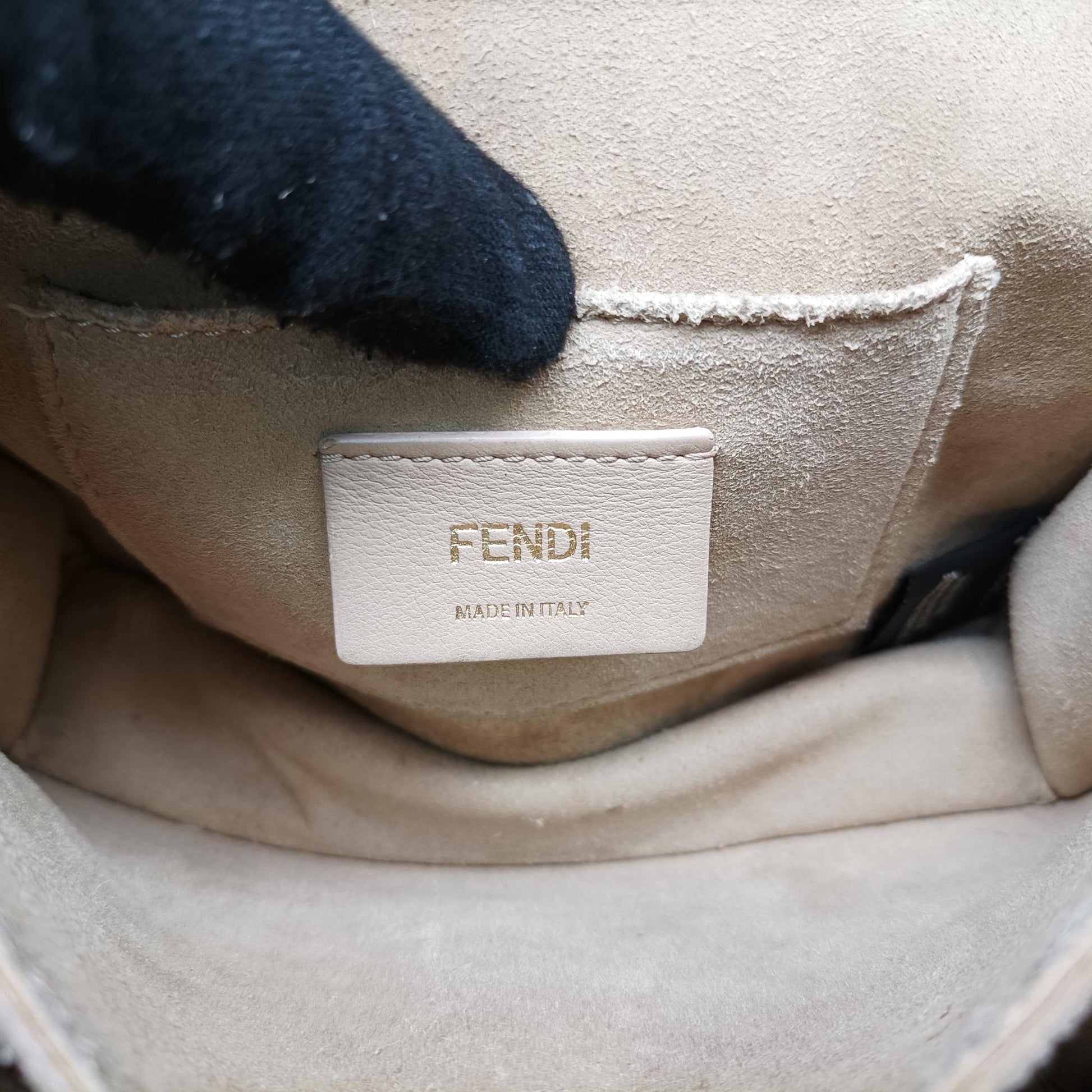 フェンディ Fendi ショルダーバッグ レディース パイソン キャナイ レッド レザー×ヘビ革 8M0381 A3ZI 189-8241