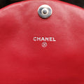 シャネル Chanel ショルダーバッグ レディース ハーフムーン レッド ラムスキン A40033 14640533