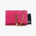 イヴサンローラン Yves saint Laurent ショルダーバッグ レディース ケイト ローズ レッド レザー DMR354120.1215