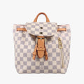 ルイヴィトン Louis Vuitton リュック/バックパック レディース スペロンBB ホワイト ダミエキャンバス N44026 SR1107