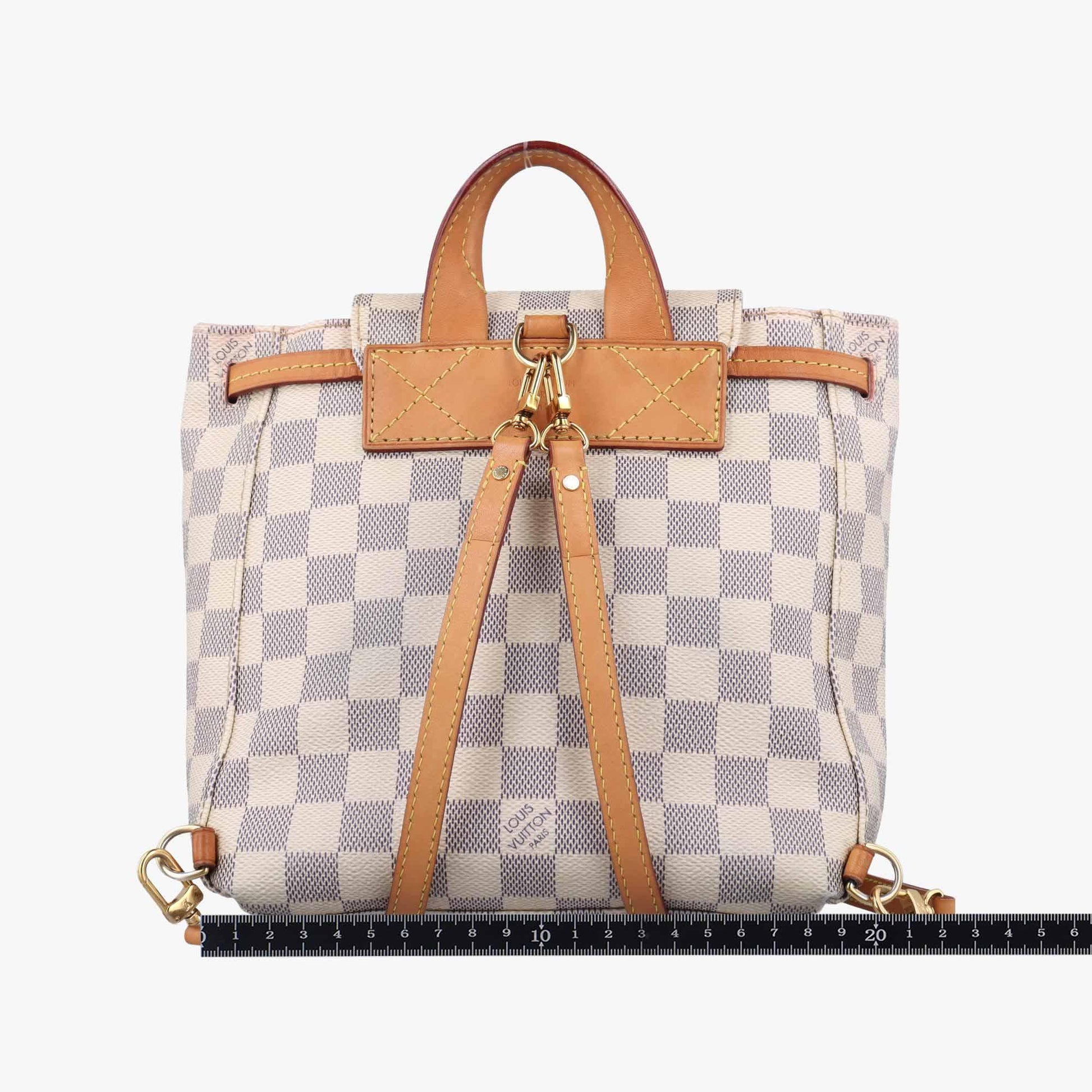 ルイヴィトン Louis Vuitton リュック/バックパック レディース スペロンBB ホワイト ダミエキャンバス N44026 SR1107