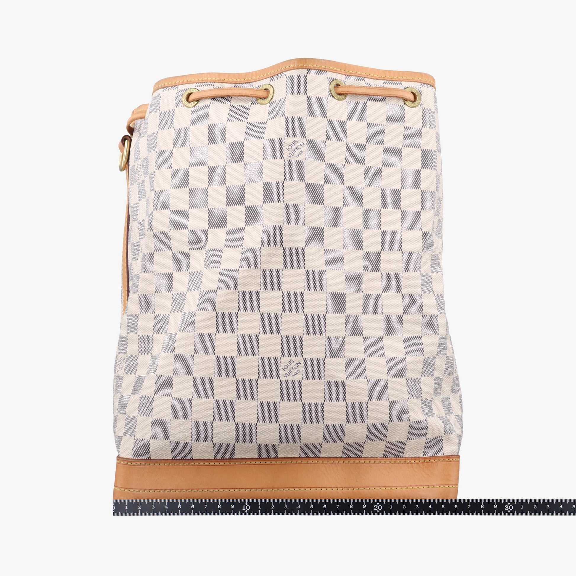 ルイヴィトン Louis Vuitton ショルダーバッグ レディース ノエ ホワイト ダミエキャンバス N42222 AR4029