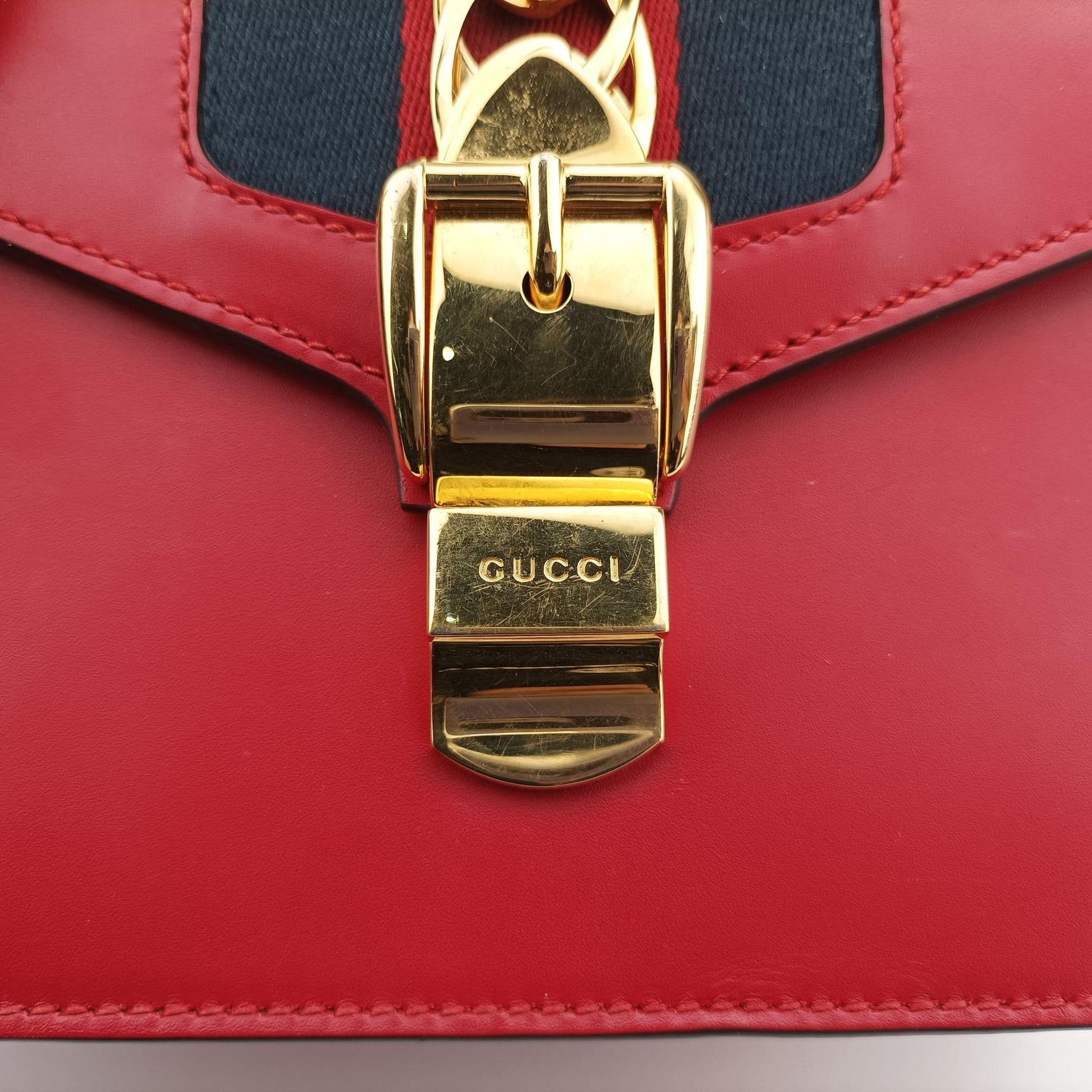 グッチ Gucci ショルダーバッグ レディース レッド 470270 493075 I021409764