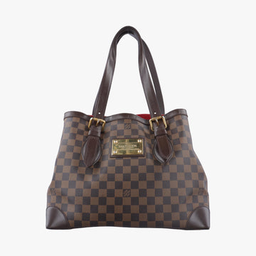 ルイヴィトン Louis Vuitton ショルダーバッグ レディース ハムプステッドMM ブラウン ダミエキャンバス N51204