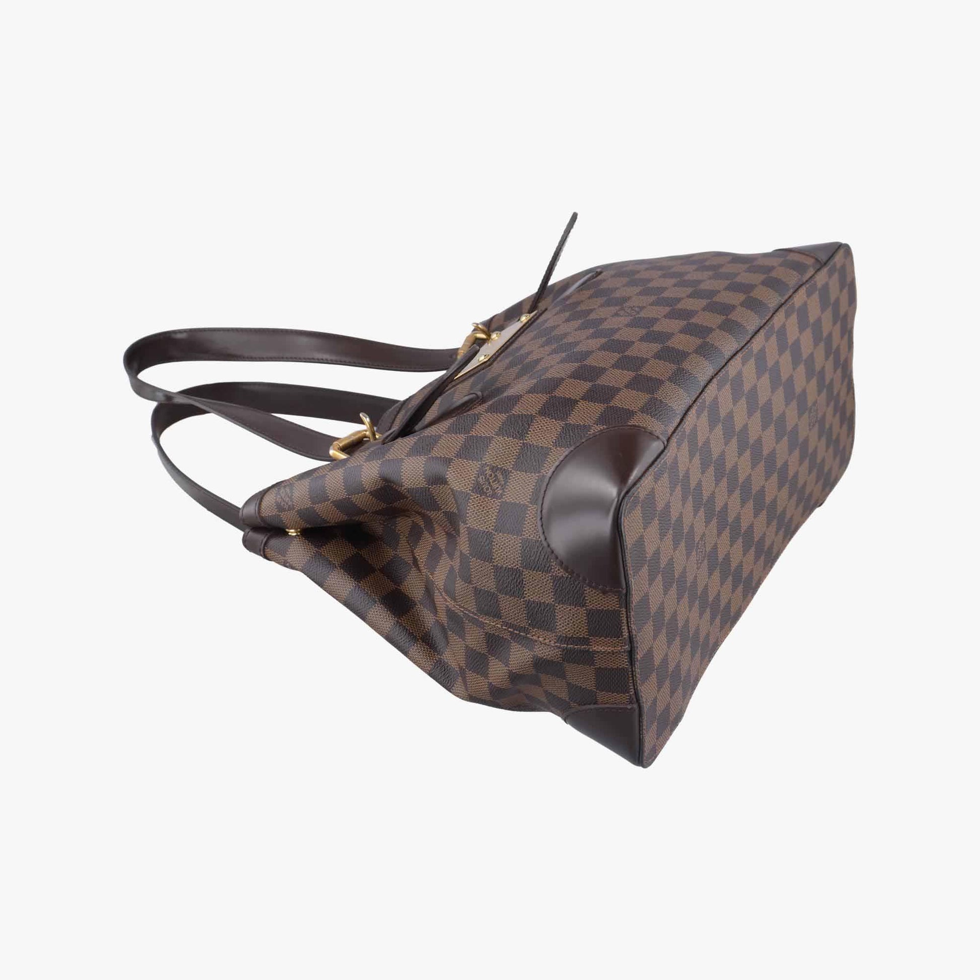 ルイヴィトン Louis Vuitton ショルダーバッグ レディース ハムプステッドMM ブラウン ダミエキャンバス N51204