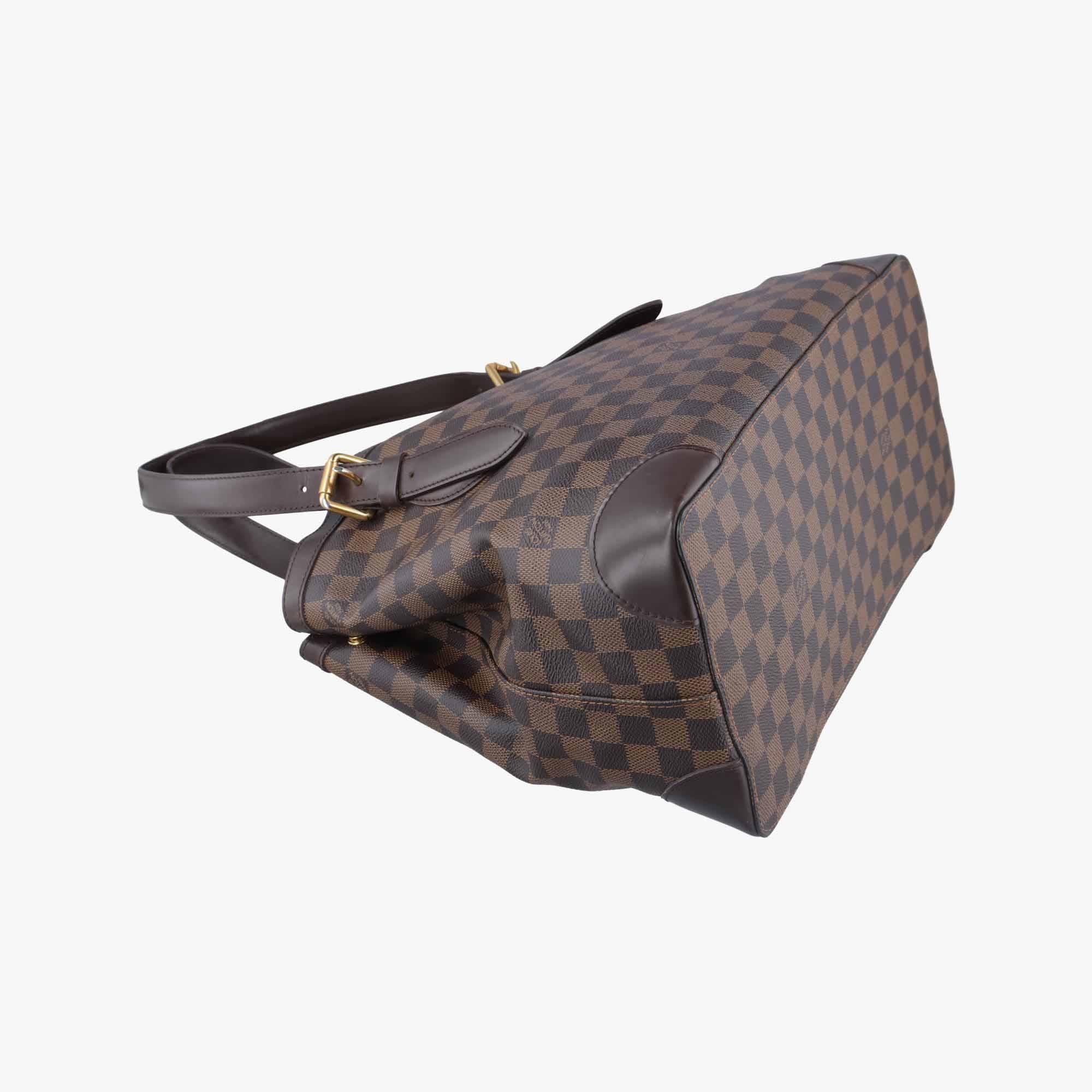 ルイヴィトン Louis Vuitton ショルダーバッグ レディース ハムプステッドMM ブラウン ダミエキャンバス N51204