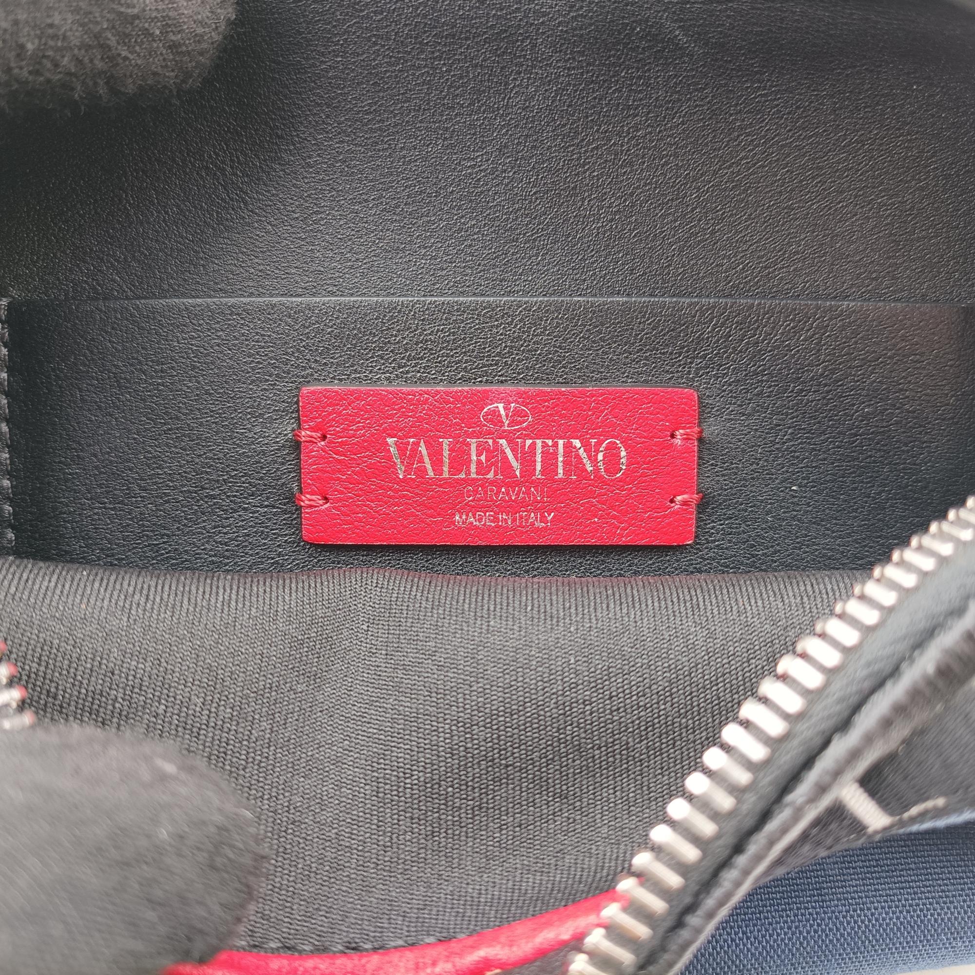 ヴァレンティノ Valentino ボディバッグ/ウェストバッグ レディース VLTN プリント カメラ マルチカラー ファブリック