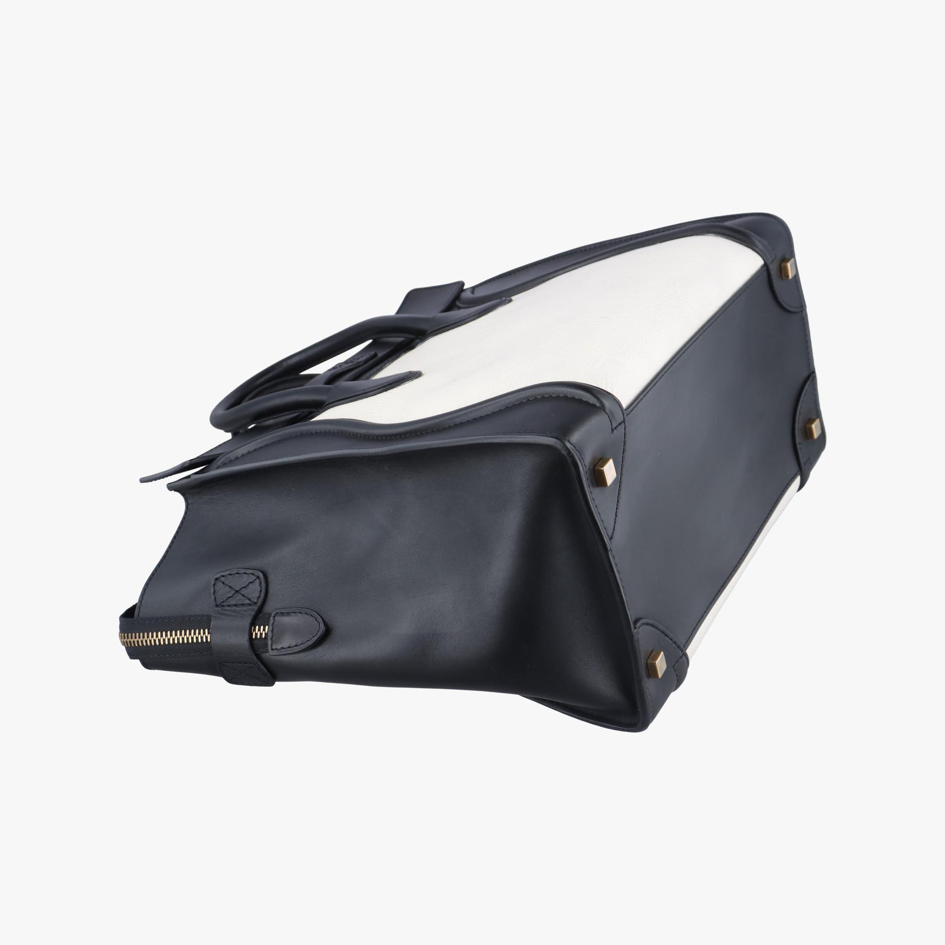 セリーヌ Celine ハンドバッグ レディース ラゲージミニショッパー ブラック レザー F-VP-0152 F-UP-0162